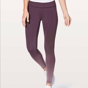 LULULEMON ombré full length size 4 leggings